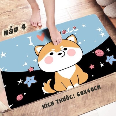 Thảm Trải Sàn Phòng Ngủ Phòng Khách Nhiều Mẫu Chống Trơn Trượt