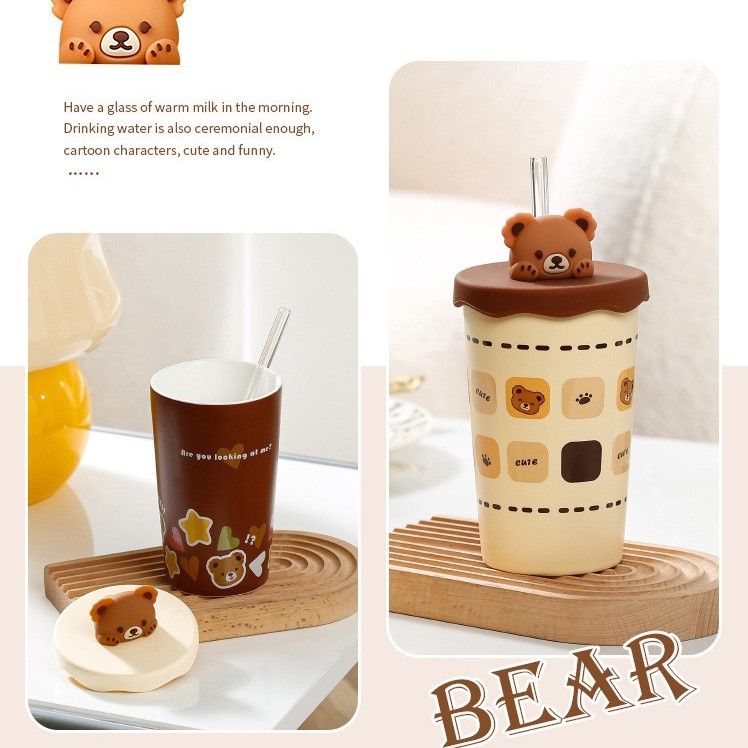 420ml Bear Cub Ceramic Mug