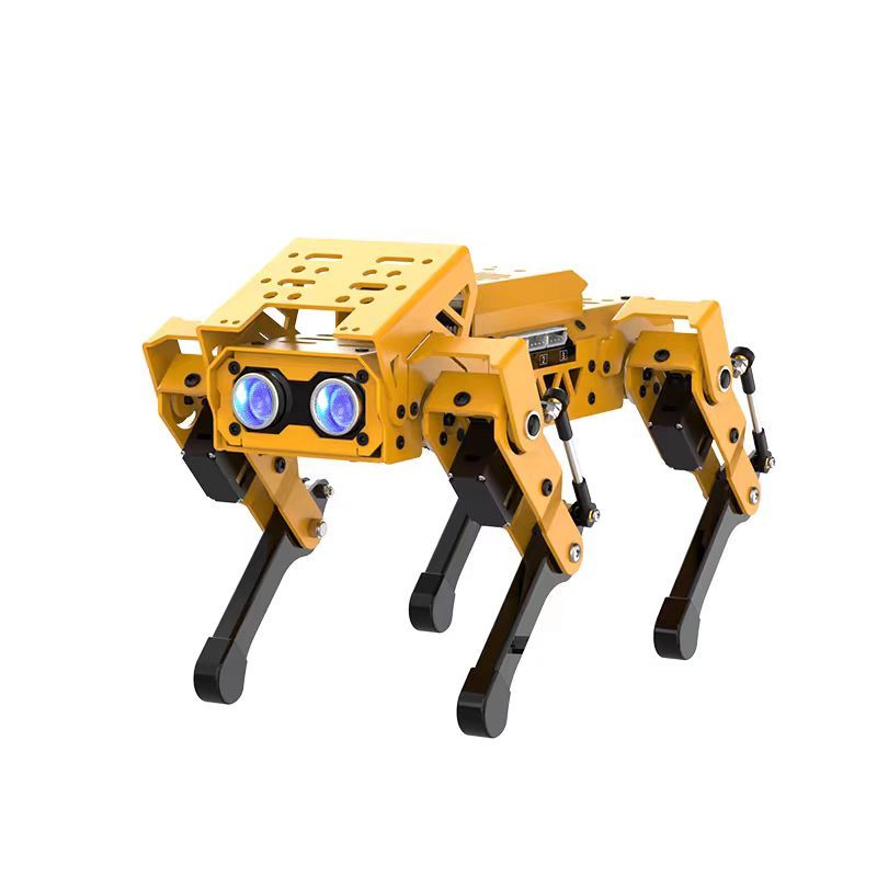 ESP32 quadruped robot dog intelligent AI visual bionic robot Python graphical programming