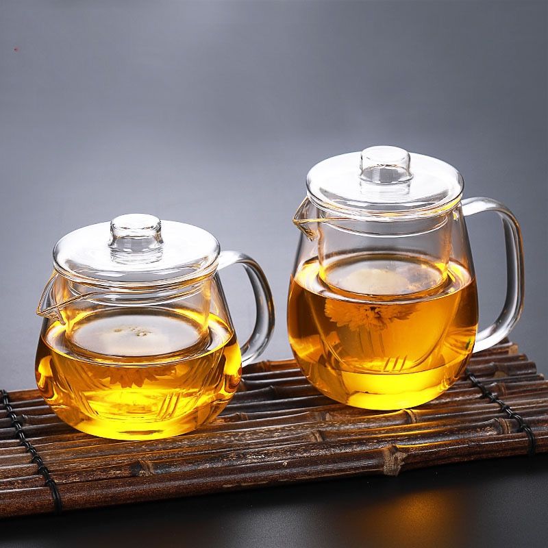 ​Glass Teapot with Filter Infuser 500ml, 600ml