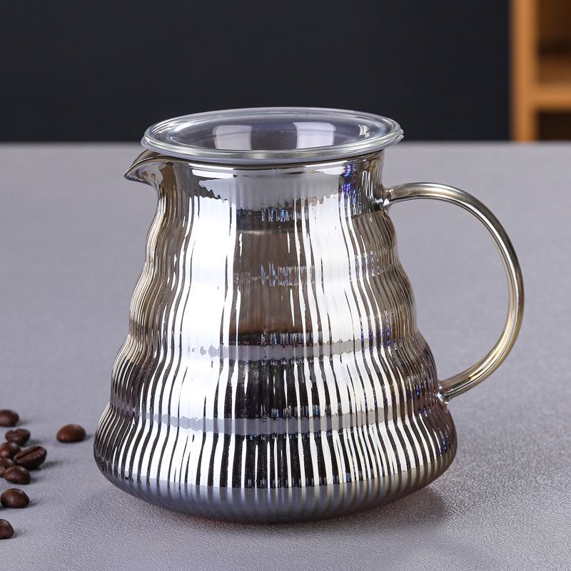 Luxury Glass Coffee Server &amp; Professional Extraction Dripper, Phân loại: Bình thủy tinh Xám