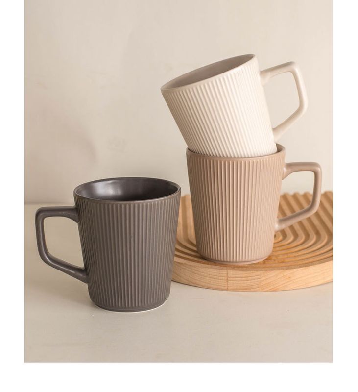 Japanese Style Rustic Simple Thick Ceramic Mug 450ml