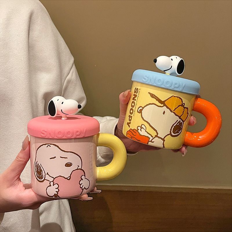Adorable Snoopy High-Quality Ceramic Mug 360ml