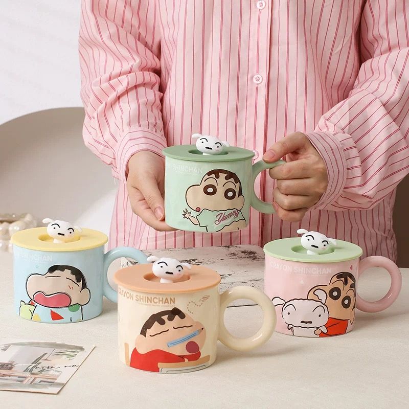 Adorable ShinChan High-Quality Ceramic Mug 360ml