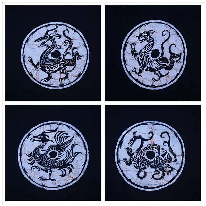 Handmade Wax Resist Batik Painting for Living Space Decoration: The Cultural Imprint of the Guizhou Miao People