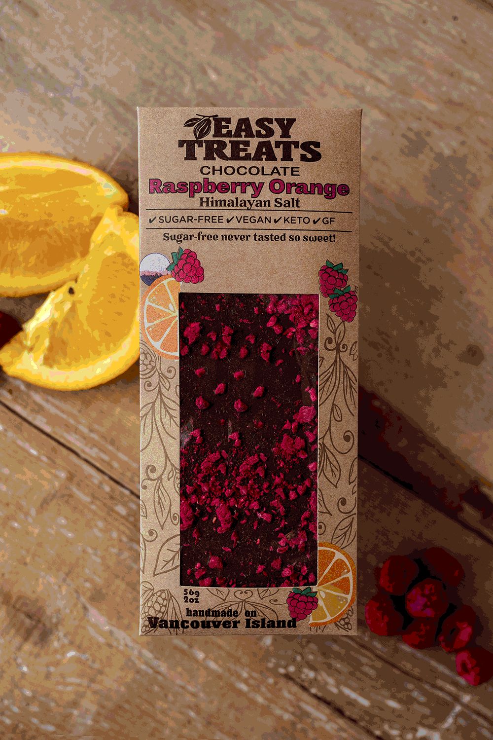 Raspberry Orange with Himalayan Salt