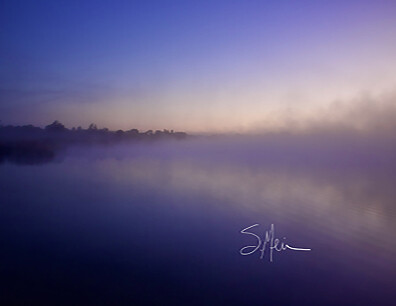 Ottawa Lake&#39;s Morning Fog, set of 5
