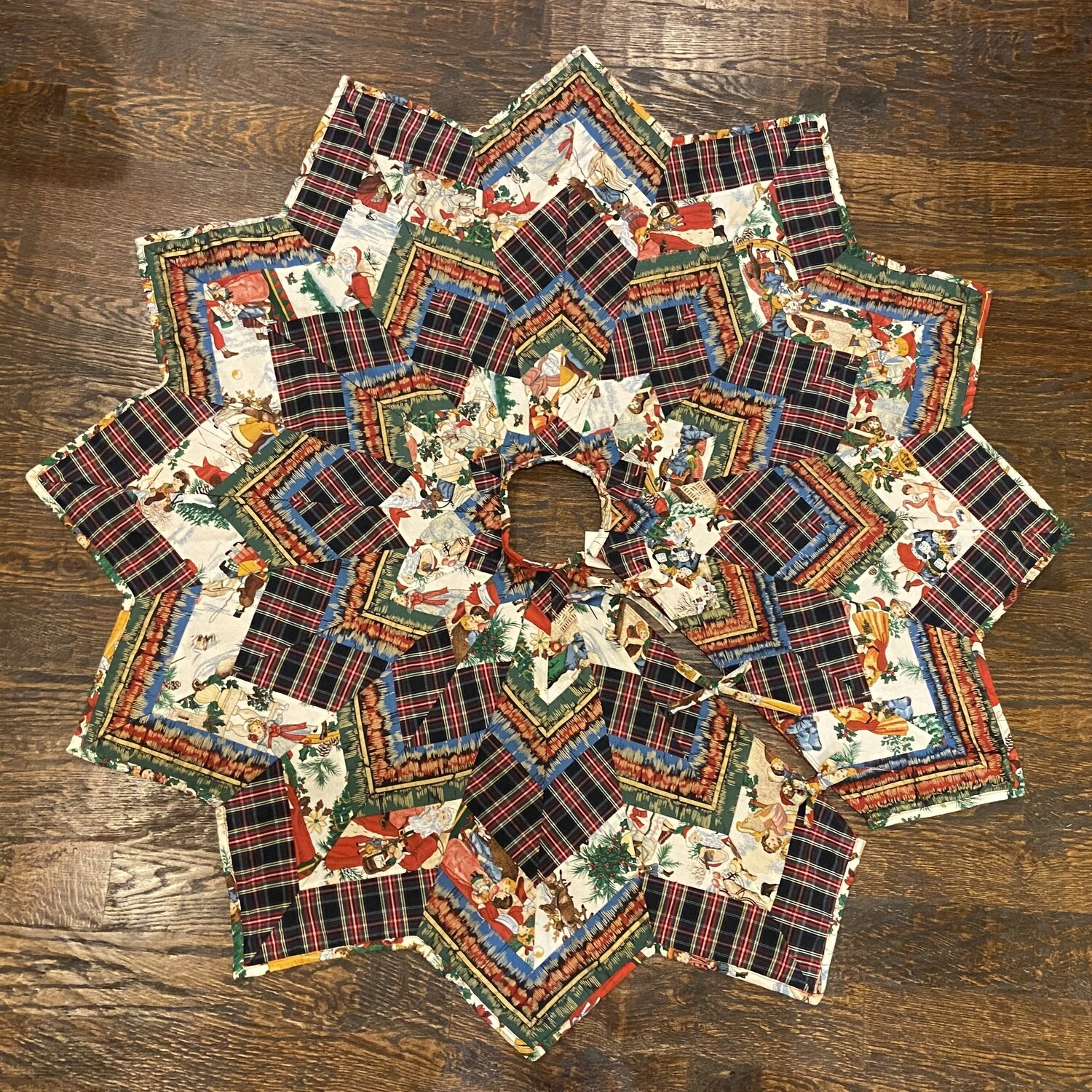 Handmade Christmas Tree Skirt