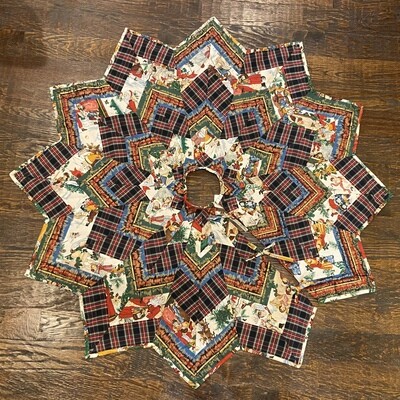 Handmade Christmas Tree Skirt