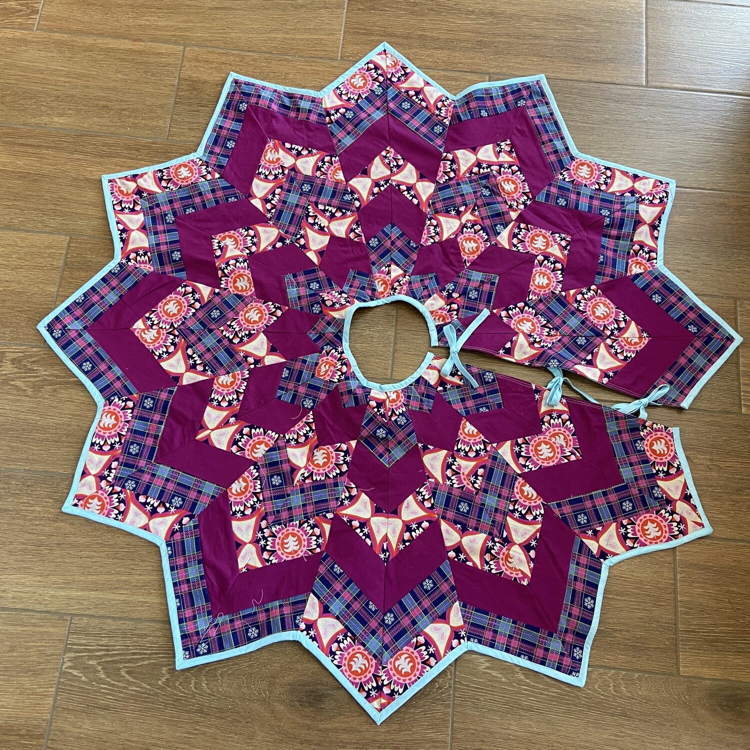 Handmade Christmas Tree Skirt