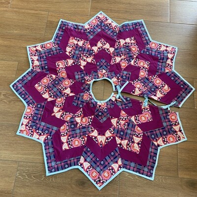 Handmade Christmas Tree Skirt