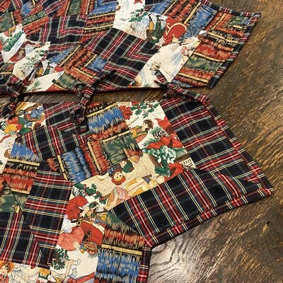 Handmade Christmas Tree Skirt