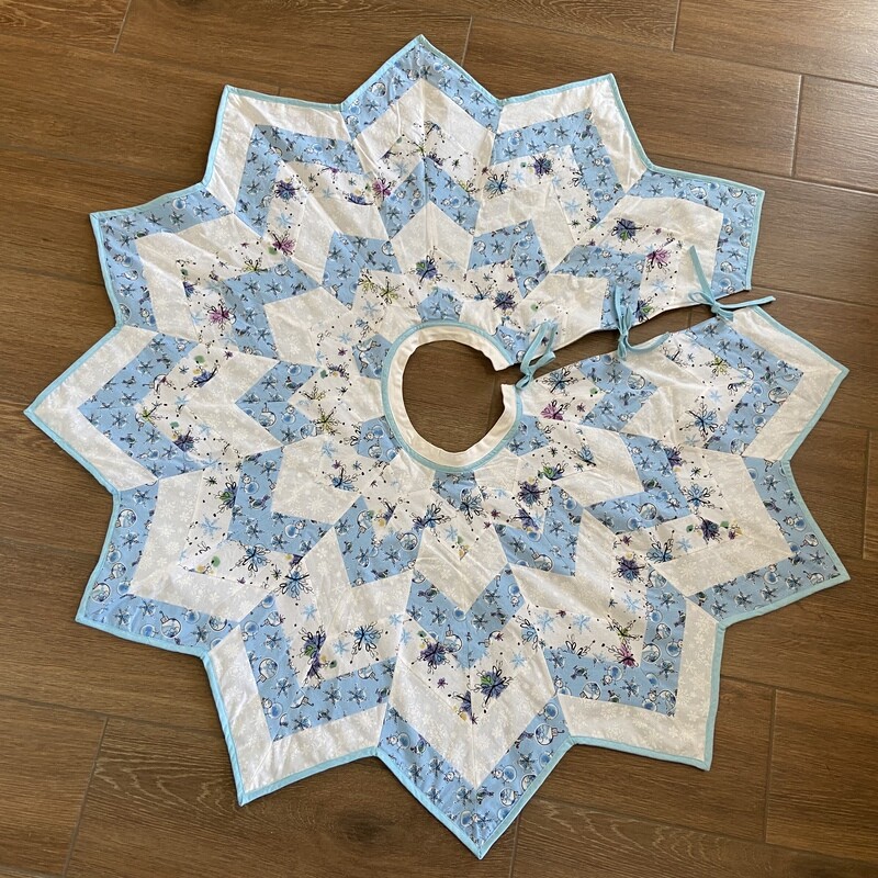 Handmade Christmas Tree Skirt