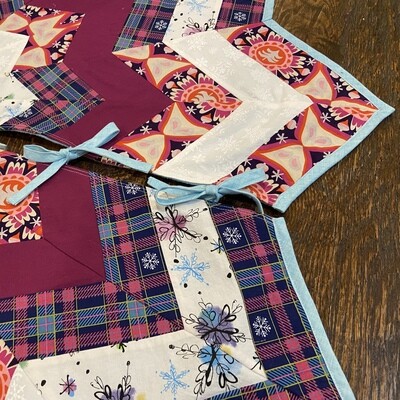 Handmade Christmas Tree Skirt