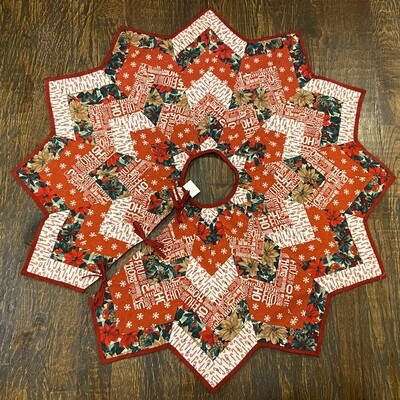 Handmade Christmas Tree Skirt