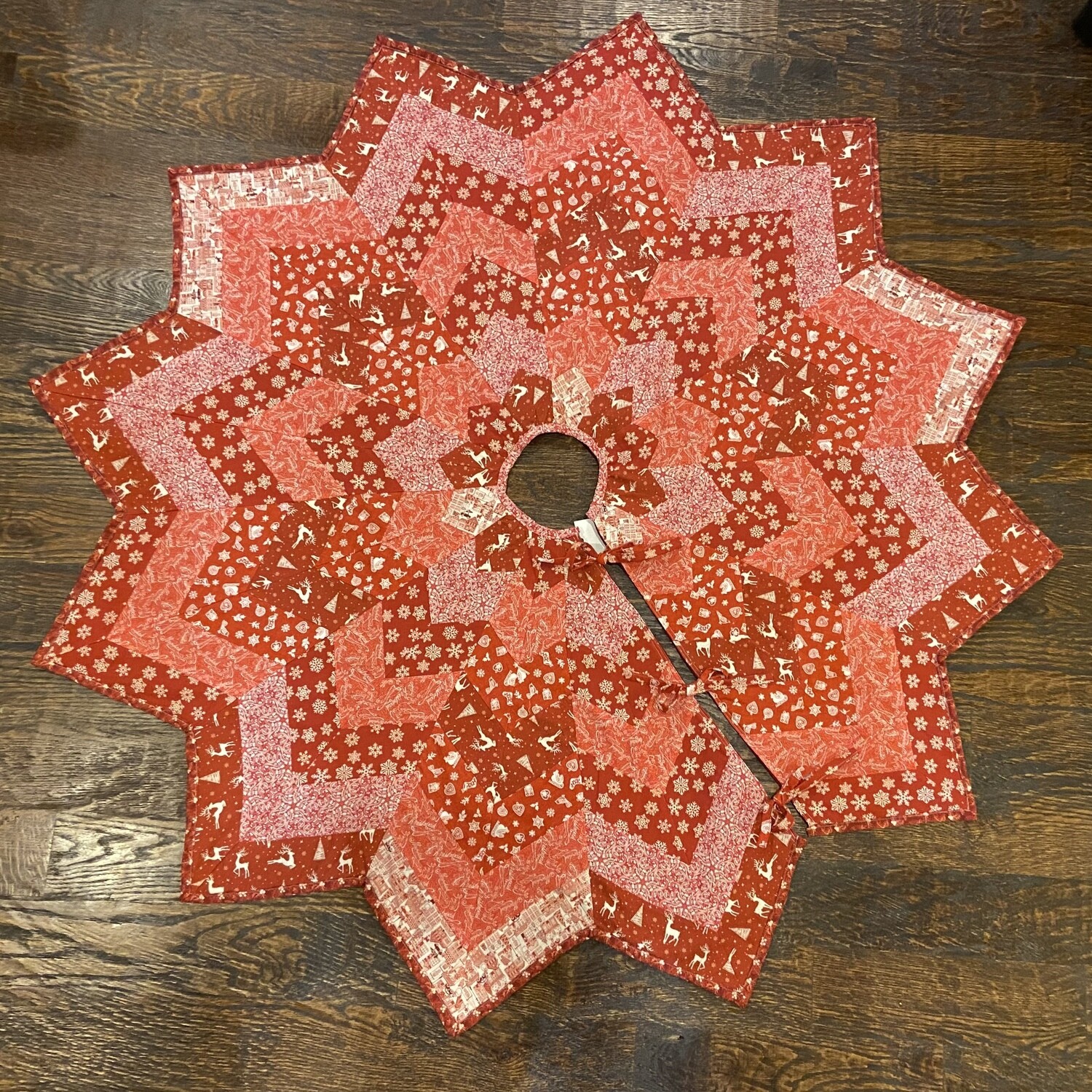 Handmade Christmas Tree Skirt