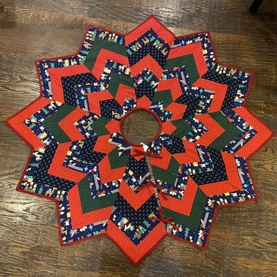 Handmade Christmas Tree Skirt