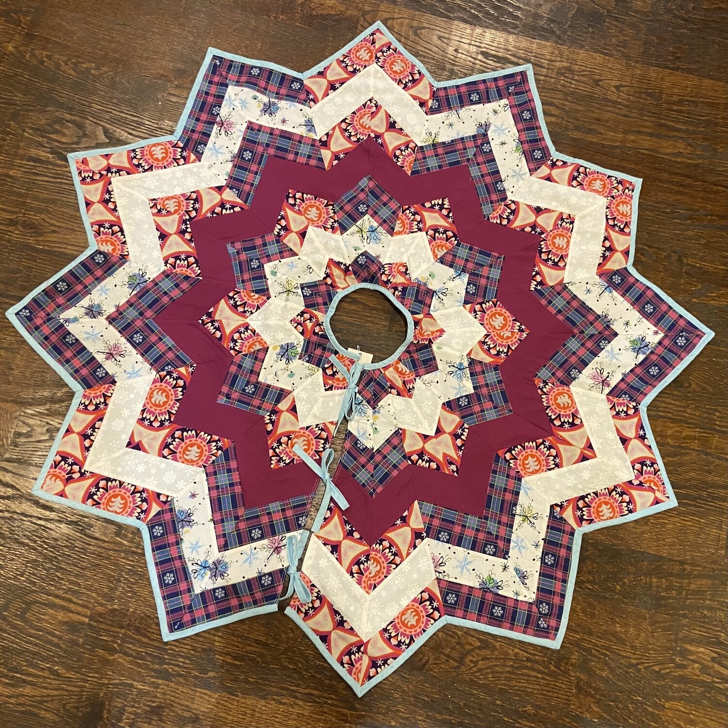 Handmade Christmas Tree Skirt