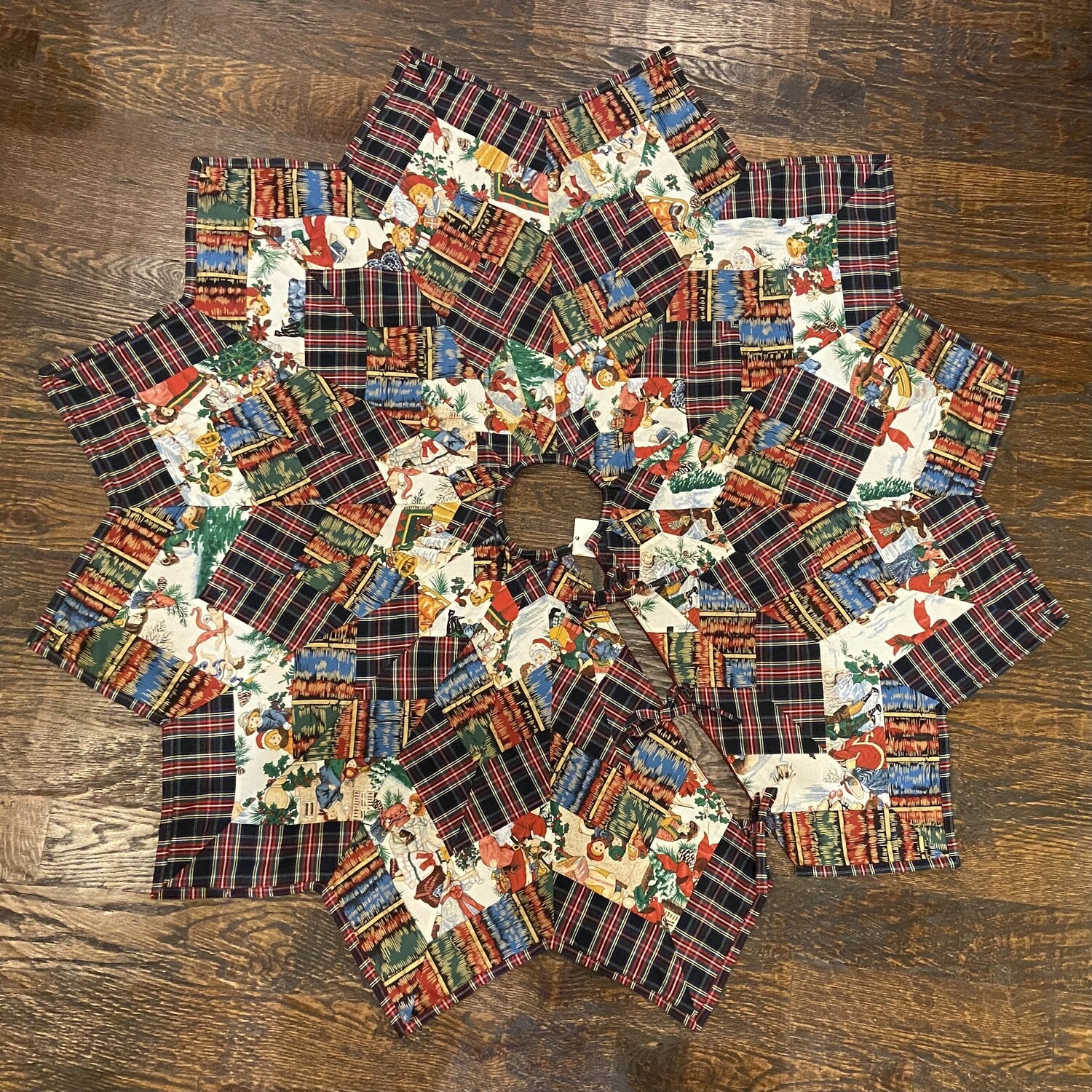 Handmade Christmas Tree Skirt