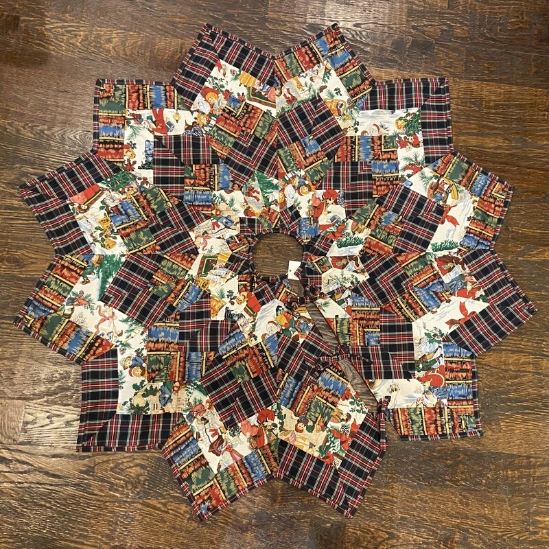 Handmade Christmas Tree Skirt