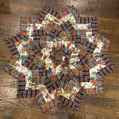 Handmade Christmas Tree Skirt