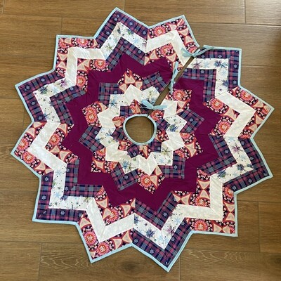 Handmade Christmas Tree Skirt