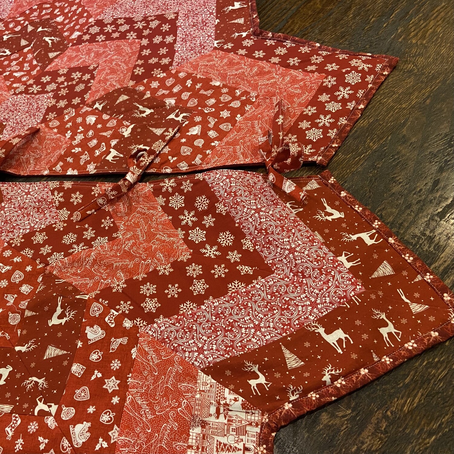 Handmade Christmas Tree Skirt