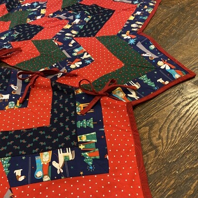 Handmade Christmas Tree Skirt