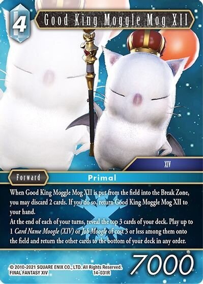 Good King Moggle Mog XII