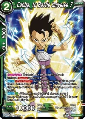Cabba, to Battle Universe 7