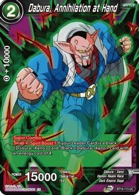 Dabura, Annihilation at Hand