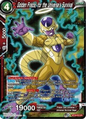 Golden Frieza, for the Universe&#39;s Survival