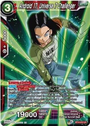 Android 17, Universe 7 Challenger