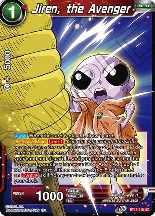 Jiren, the Avenger