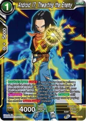 Android 17, Thwarting the Enemy