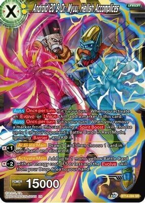 Android 20 &amp; Dr. Myuu, Hellish Accomplices