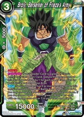 Broly, Berserker of Frieza&#39;s Army