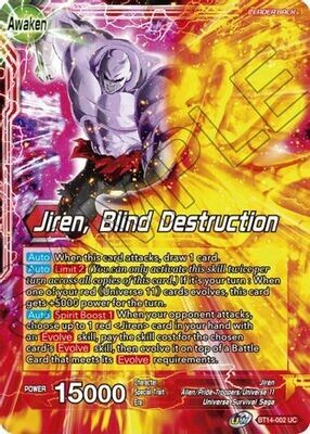 Jiren // Jiren, Blind Destruction
