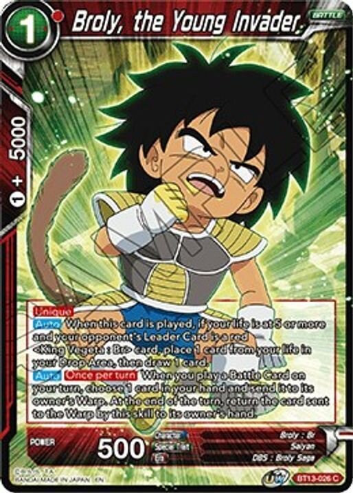 Broly, the Young Invader