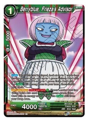 Berryblue, Frieza&#39;s Advisor