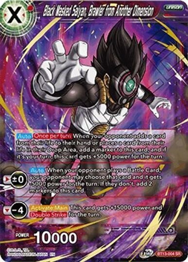 Black Masked Saiyan, Brawler from Another Dimension