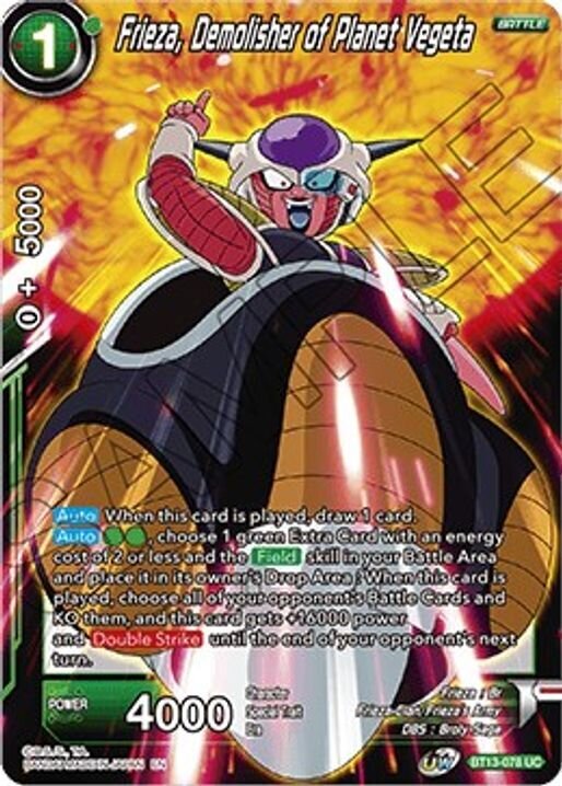 Frieza, Demolisher of Planet Vegeta