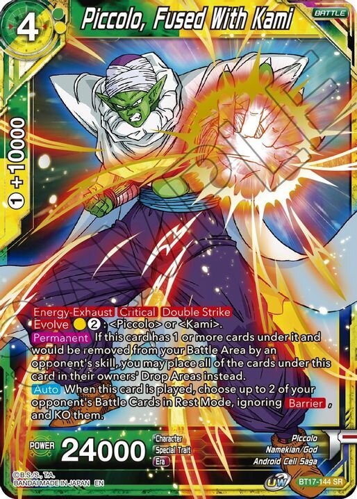 Piccolo, Fused With Kami