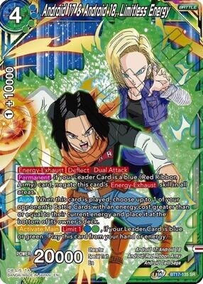 Android 17 &amp; Android-18, Limitless Energy