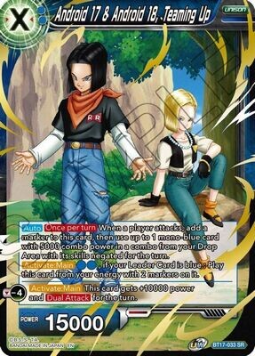 Android 17 &amp; Android 18, Teaming Up