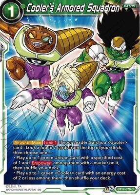 Cooler&#39;s Armored Squadron