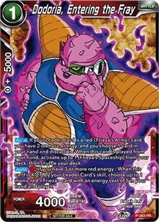 Dodoria, Entering the Fray
