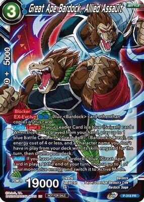 Great Ape Bardock, Allied Assault