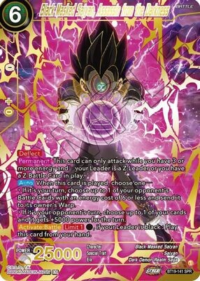 Black Masked Saiyan, Assassin from the Darkness (SPR)