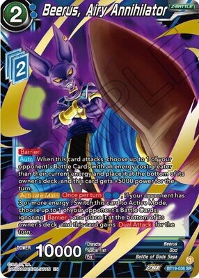 Beerus, Airy Annnihilator